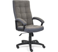 Кресло TetChair TRENDY флок/ткань серый 29/TW-12 15024