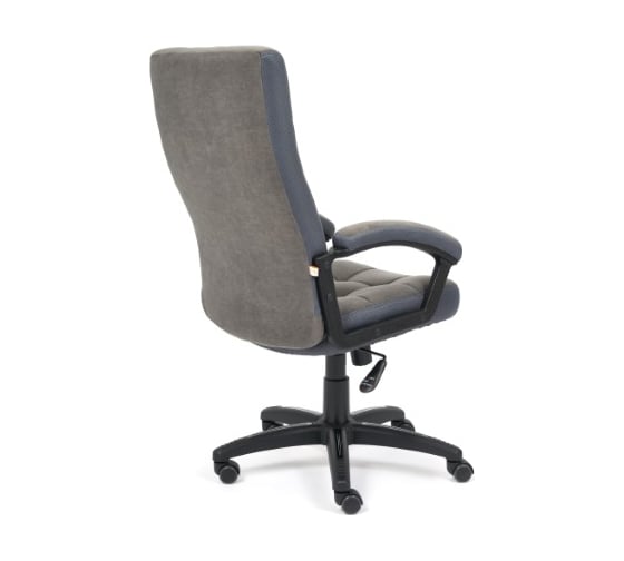 Кресло TetChair TRENDY флок/ткань серый 29/TW-12 15024