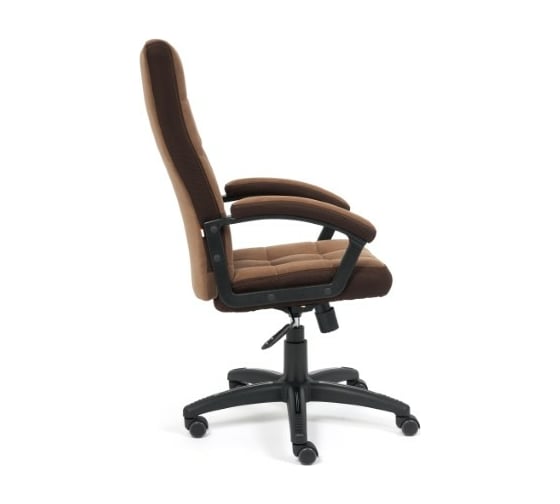 Кресло TetChair TRENDY флок/ткань коричневый 6/TW-24 15023