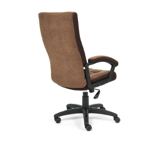 Кресло TetChair TRENDY флок/ткань коричневый 6/TW-24 15023