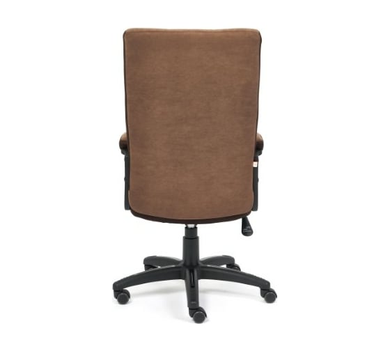Кресло TetChair TRENDY флок/ткань коричневый 6/TW-24 15023
