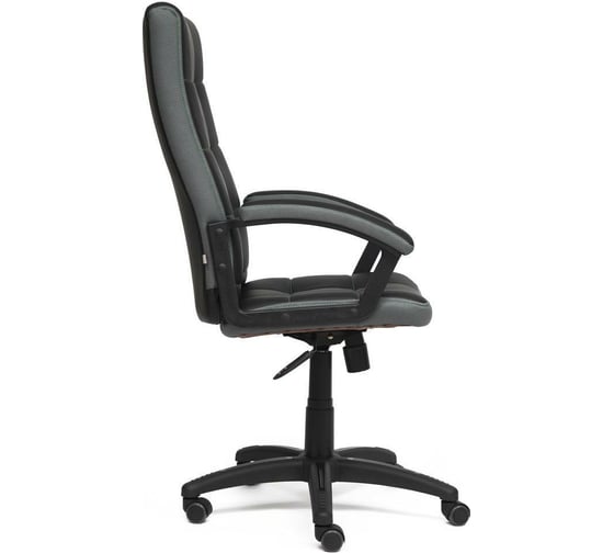 Кресло TetChair TRENDY кожзам/ткань черный/серый 36-6/12 11461