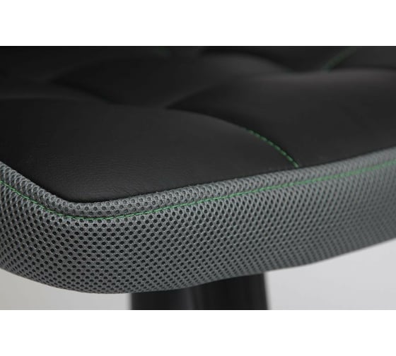 Кресло TetChair TRENDY кожзам/ткань черный/серый 36-6/12 11461