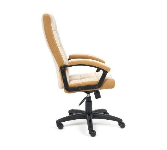 Кресло TetChair TRENDY флок/ткань бежевый/бронза 7/TW-21 15025