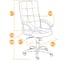 Кресло TetChair TRENDY флок/ткань бежевый/бронза 7/TW-21 15025 11