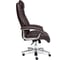 Кресло TetChair TRUST кожзам коричневый/коричневый стеганный/коричневый 36-36/36-36/6/36-36/06 13135 5
