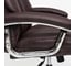 Кресло TetChair TRUST кожзам коричневый/коричневый стеганный/коричневый 36-36/36-36/6/36-36/06 13135 11