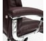 Кресло TetChair TRUST кожзам коричневый/коричневый стеганный/коричневый 36-36/36-36/6/36-36/06 13135 14