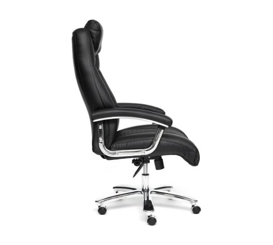 Кресло TetChair TRUST кожзам черный/черный стеганный/черный 36-6/36-6/36-6/06 12734