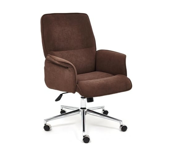 Кресло TetChair YORK флок коричневый 6 13860