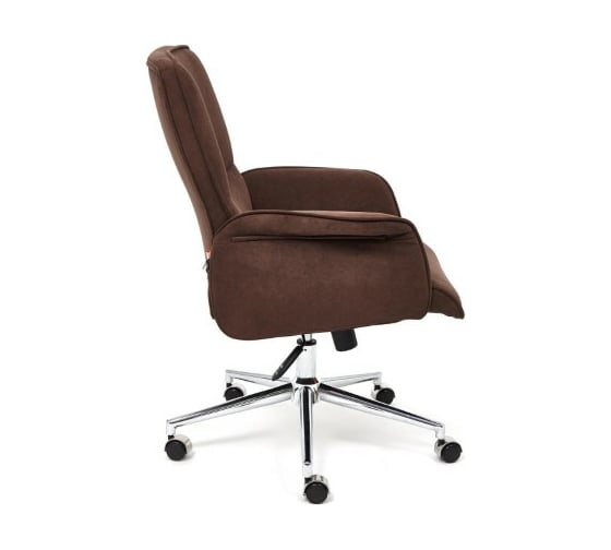 Кресло TetChair YORK флок коричневый 6 13860