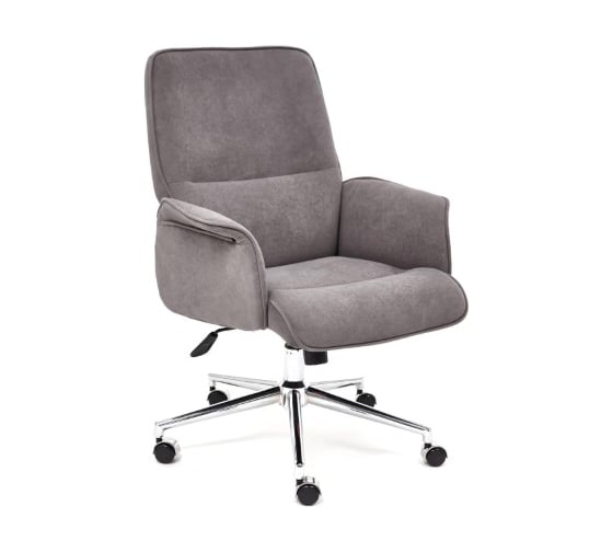 Кресло TetChair YORK флок серый 29 13859