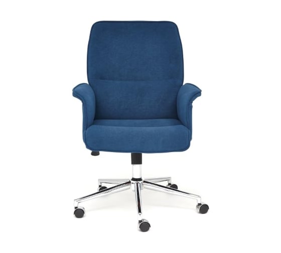 Кресло TetChair YORK флок синий 32 13862
