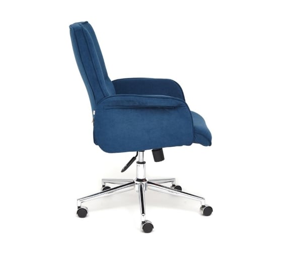 Кресло TetChair YORK флок синий 32 13862