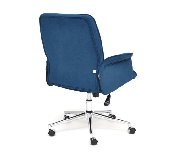 Кресло TetChair YORK флок синий 32 13862