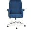 Кресло TetChair YORK флок синий 32 13862 2