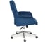 Кресло TetChair YORK флок синий 32 13862 3