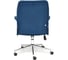 Кресло TetChair YORK флок синий 32 13862 5