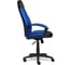 Кресло TetChair TWISTER кожзам черный/синий 36-6/36-39 3498 3