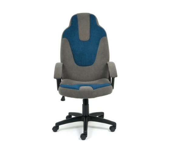 Кресло TetChair NEO 3 флок серый/синий 29/32 15139