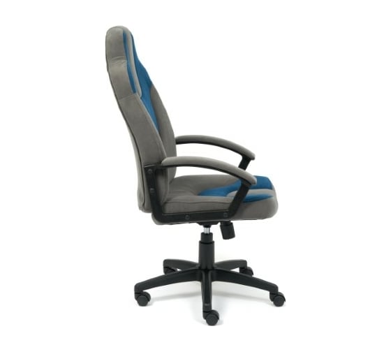 Кресло TetChair NEO 3 флок серый/синий 29/32 15139