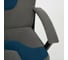 Кресло TetChair NEO 3 флок серый/синий 29/32 15139 9