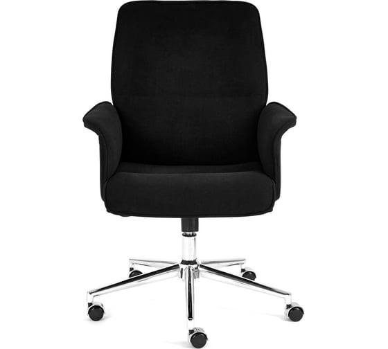 Кресло TetChair YORK флок черный 35 13559