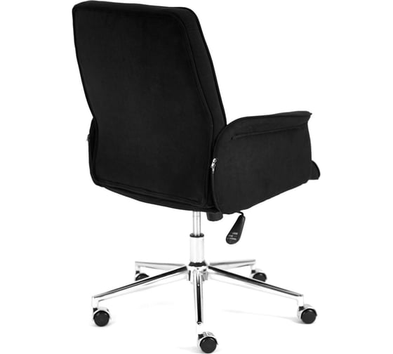 Кресло TetChair YORK флок черный 35 13559