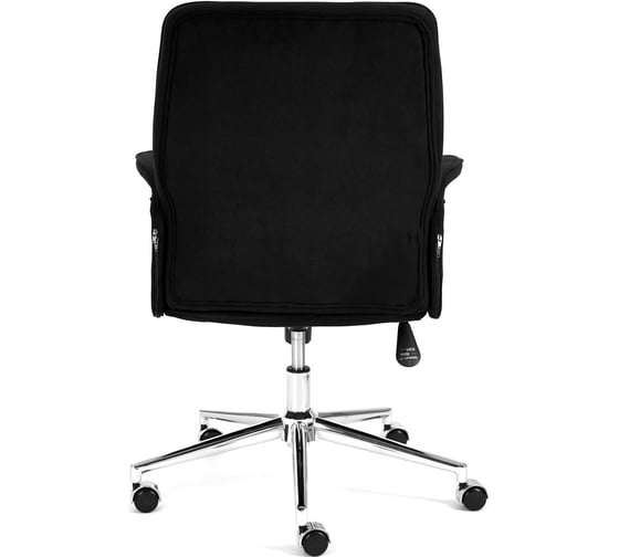 Кресло TetChair YORK флок черный 35 13559
