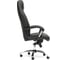Кресло TetChair BOSS люкс хром кожзам черный/черный перфорированный 36-6/36-6/06 9160 3