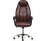 Кресло TetChair BOSS хром кожзам коричневый/коричневый перфорированный 2 TONE/2 TONE /06 10540 2