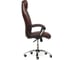 Кресло TetChair BOSS хром кожзам коричневый/коричневый перфорированный 2 TONE/2 TONE /06 10540 3