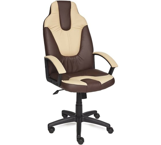 Кресло TetChair NEO 2 кожзам коричневый/бежевый 36-36/36-34 9009