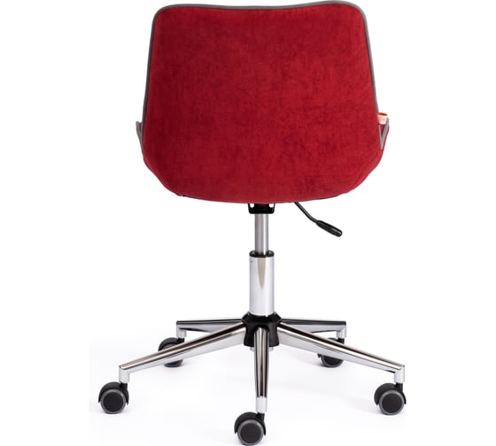 Кресло TetChair STYLE флок бордовый 10 13570