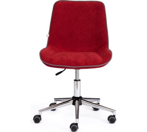 Кресло TetChair STYLE флок бордовый 10 13570