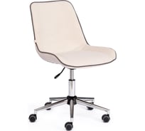 Кресло TetChair STYLE флок молочный 4 13568