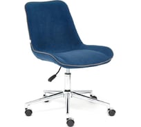 Кресло TetChair STYLE флок синий 32 13564