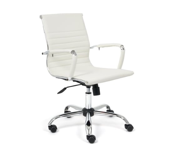 Кресло TetChair URBAN-LOW кожзам белый 36-01 14454
