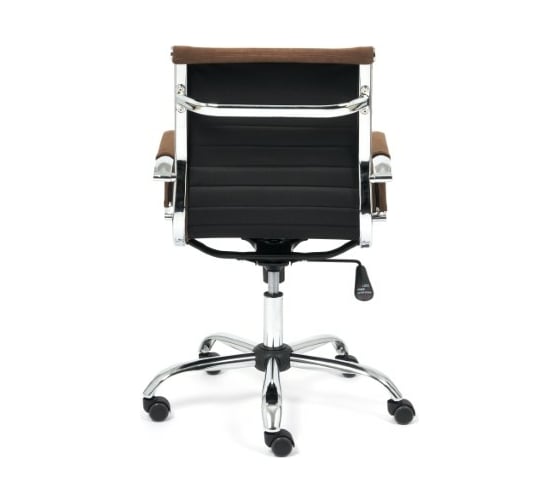 Кресло TetChair URBAN-LOW флок коричневый 6 14446