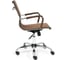 Кресло TetChair URBAN-LOW флок коричневый 6 14446 3