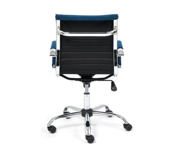 Кресло TetChair URBAN-LOW флок синий 32 14448