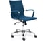 Кресло TetChair URBAN-LOW флок синий 32 14448 1