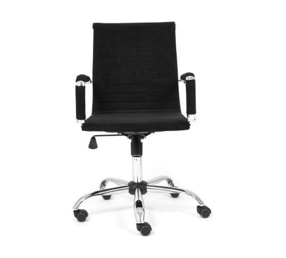 Кресло TetChair URBAN-LOW флок черный 35 14444