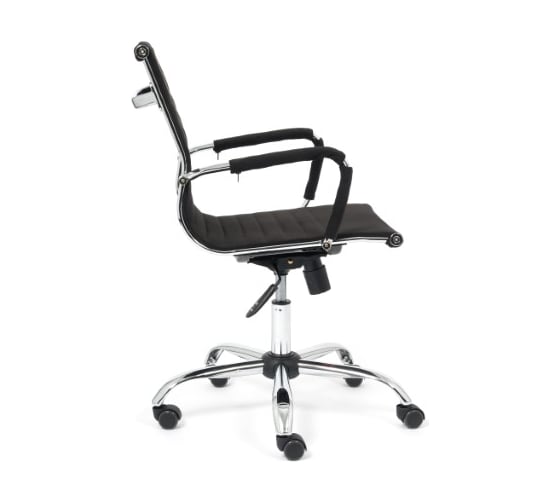 Кресло TetChair URBAN-LOW флок черный 35 14444