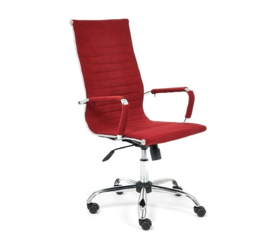 Кресло TetChair URBAN флок бордовый 10 14437