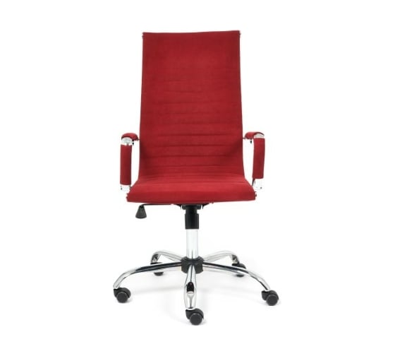 Кресло TetChair URBAN флок бордовый 10 14437