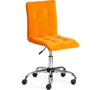 Кресло TetChair ZERO флок оранжевый 18 13499
