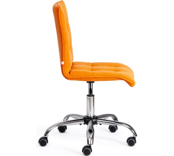 Кресло TetChair ZERO флок оранжевый 18 13499
