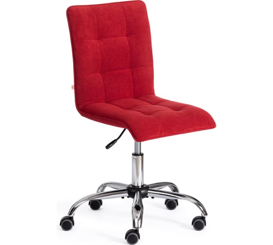 Кресло TetChair ZERO флок бордовый 10 13503