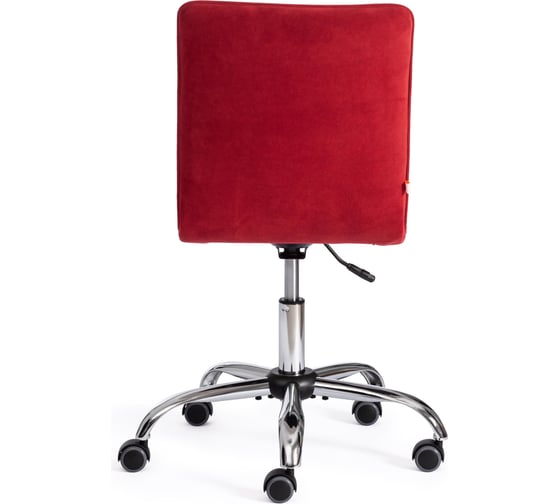 Кресло TetChair ZERO флок бордовый 10 13503
